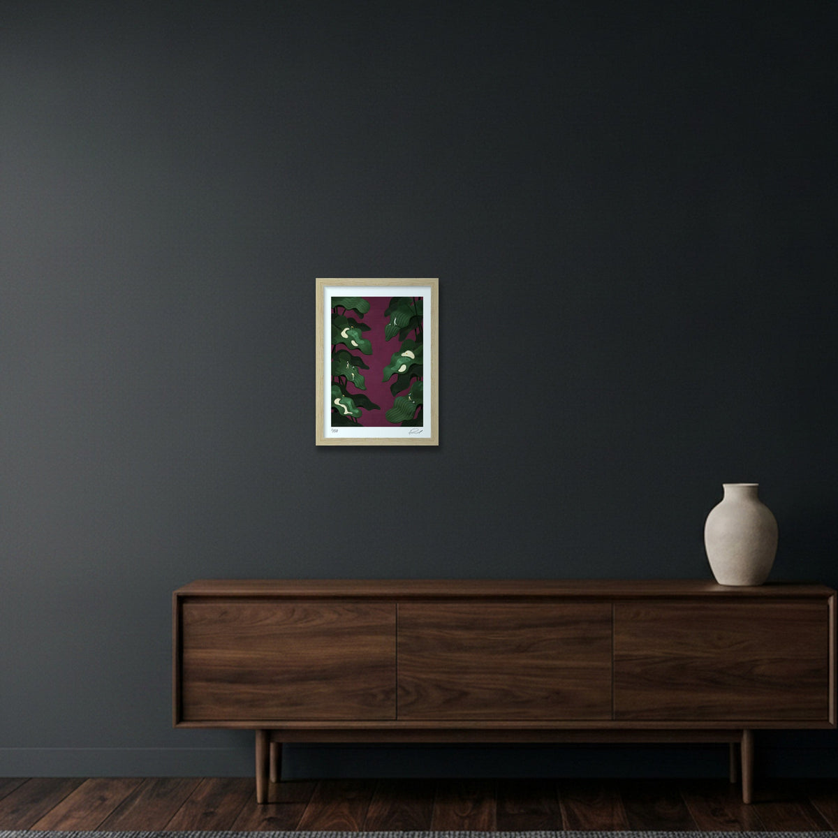 GOLF IS HARD #04 — A4 (21×30cm, 8×12") Oak Frame