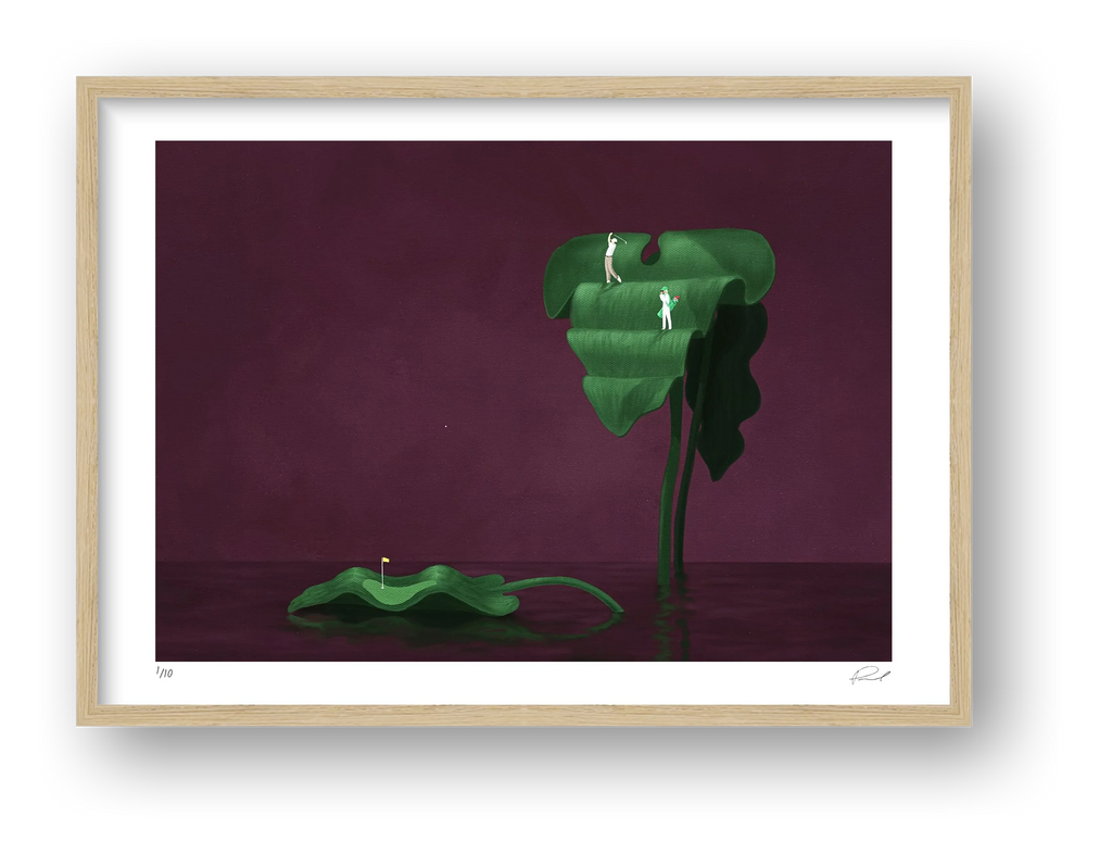 GOLF IS HARD #05 — framed