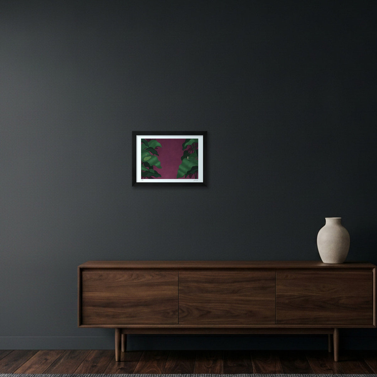 GOLF IS HARD #02 — A4 (30×21cm, 12×8") Black Frame