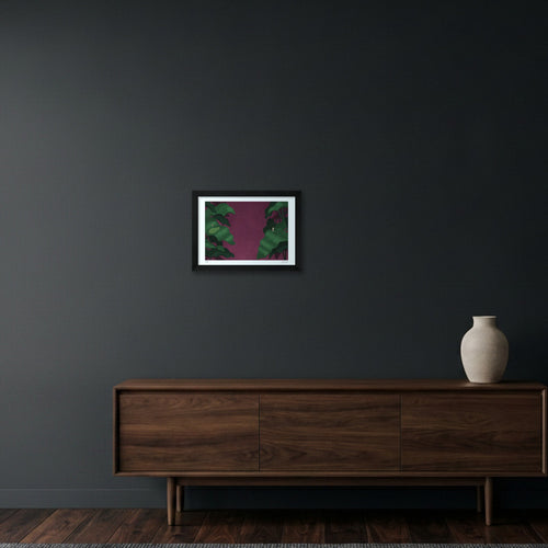 GOLF IS HARD #02 — A4 (30×21cm, 12×8") Black Frame