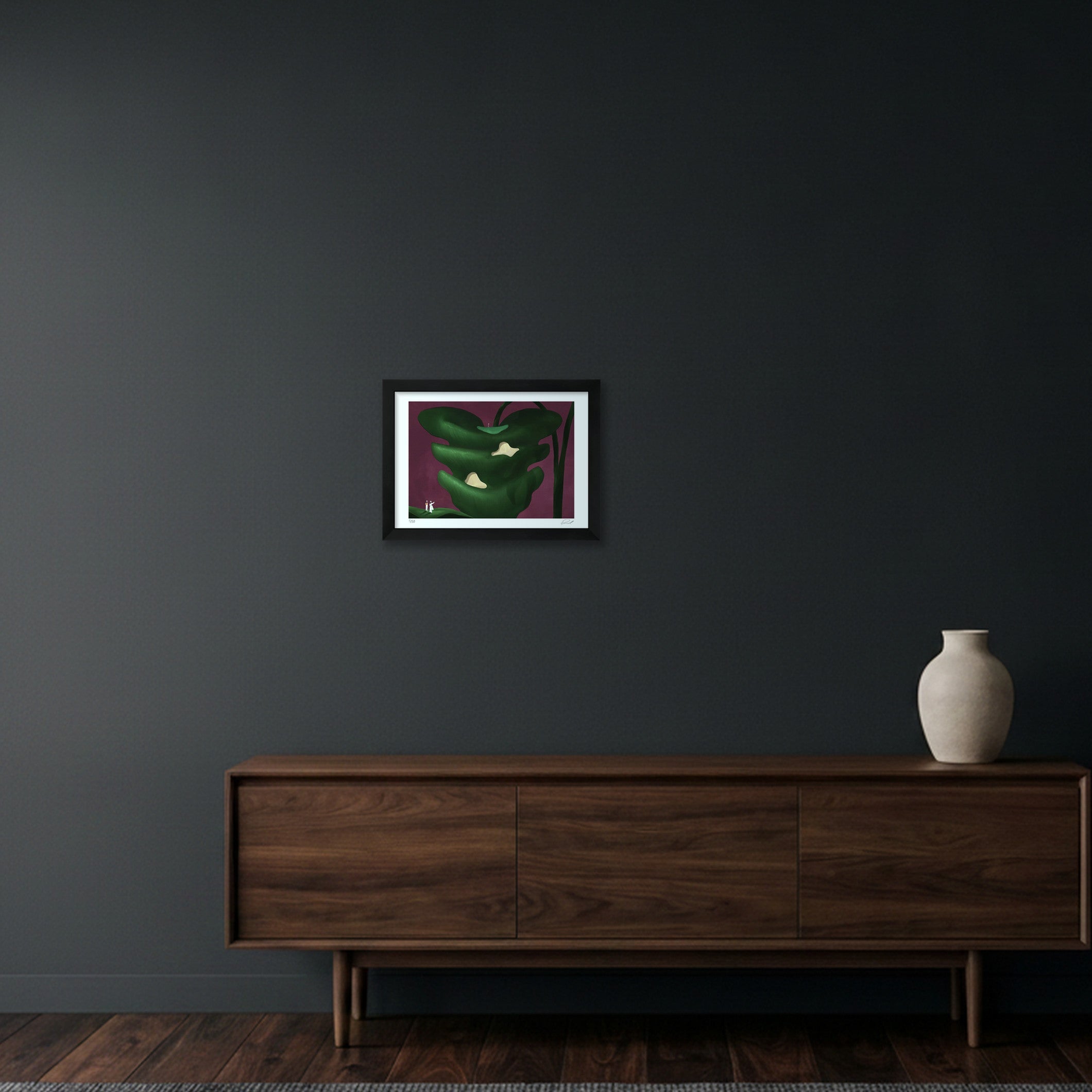 GOLF IS HARD #06 — A4 (30×21cm, 12×8") Black Frame