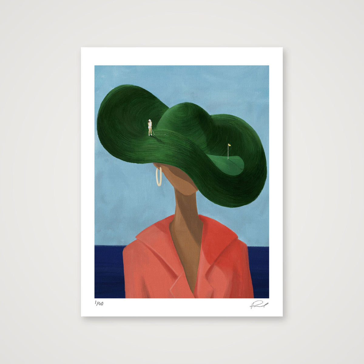 BLIND SIDE — 30×40cm, 12×16" Print only