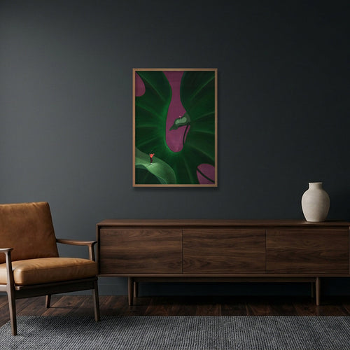 GOLF IS HARD #03 — 59×84cm, 23×33" Tray Frame