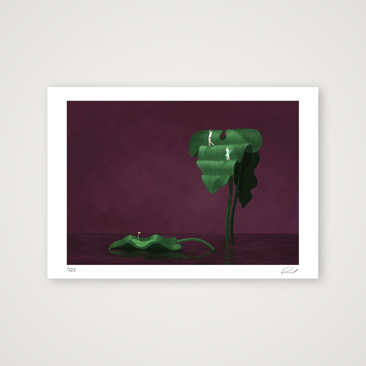 GOLF IS HARD #05 — A3 (42×30cm, 17×12") Print only