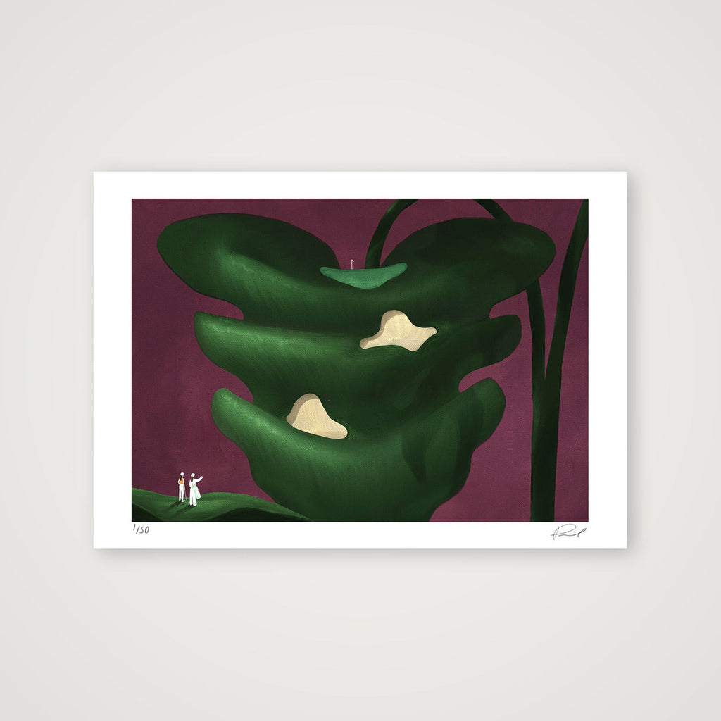 GOLF IS HARD #06 — A4 (30×21cm, 12×8") Print only