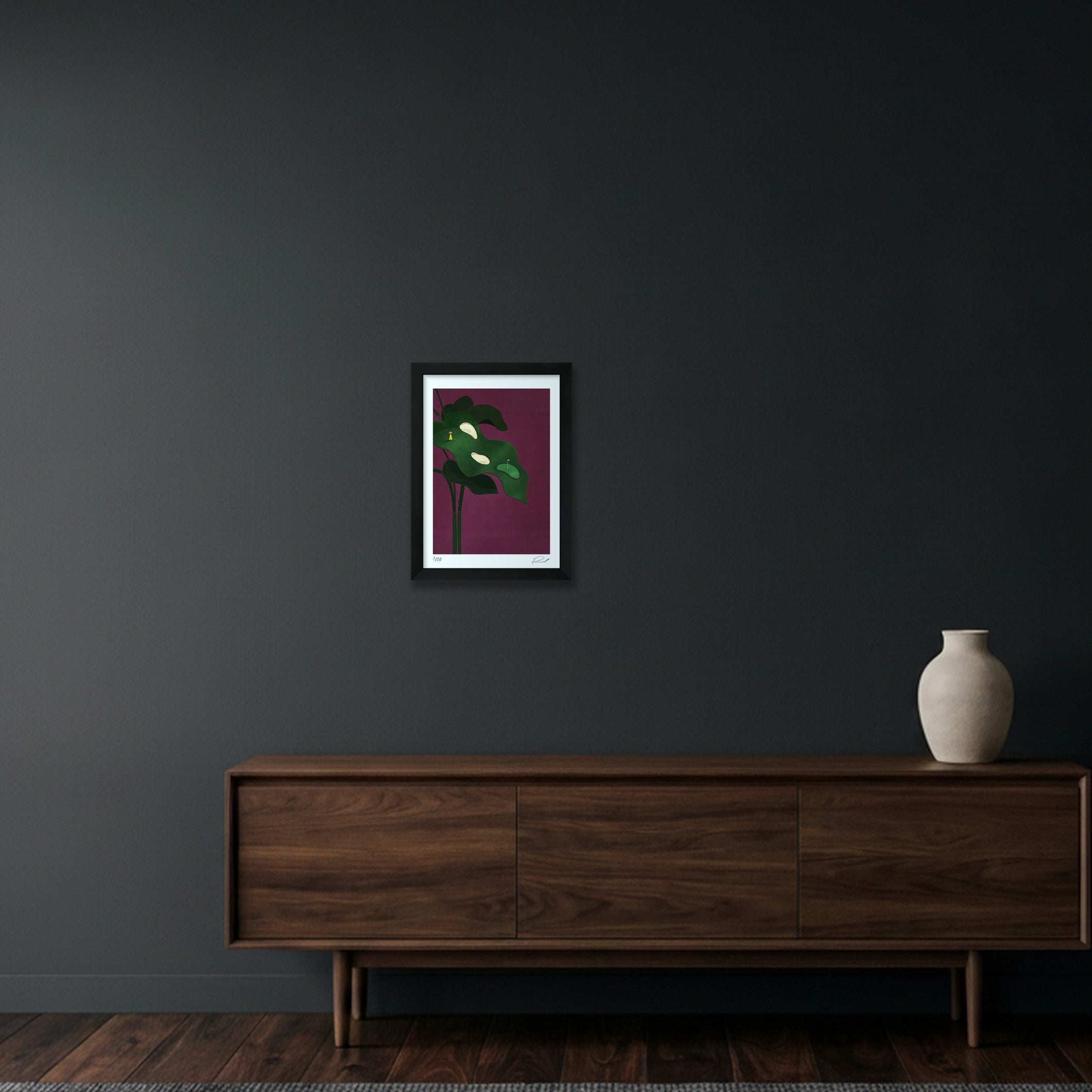 GOLF IS HARD #01 — A4 (21×30cm, 8×12") Black Frame