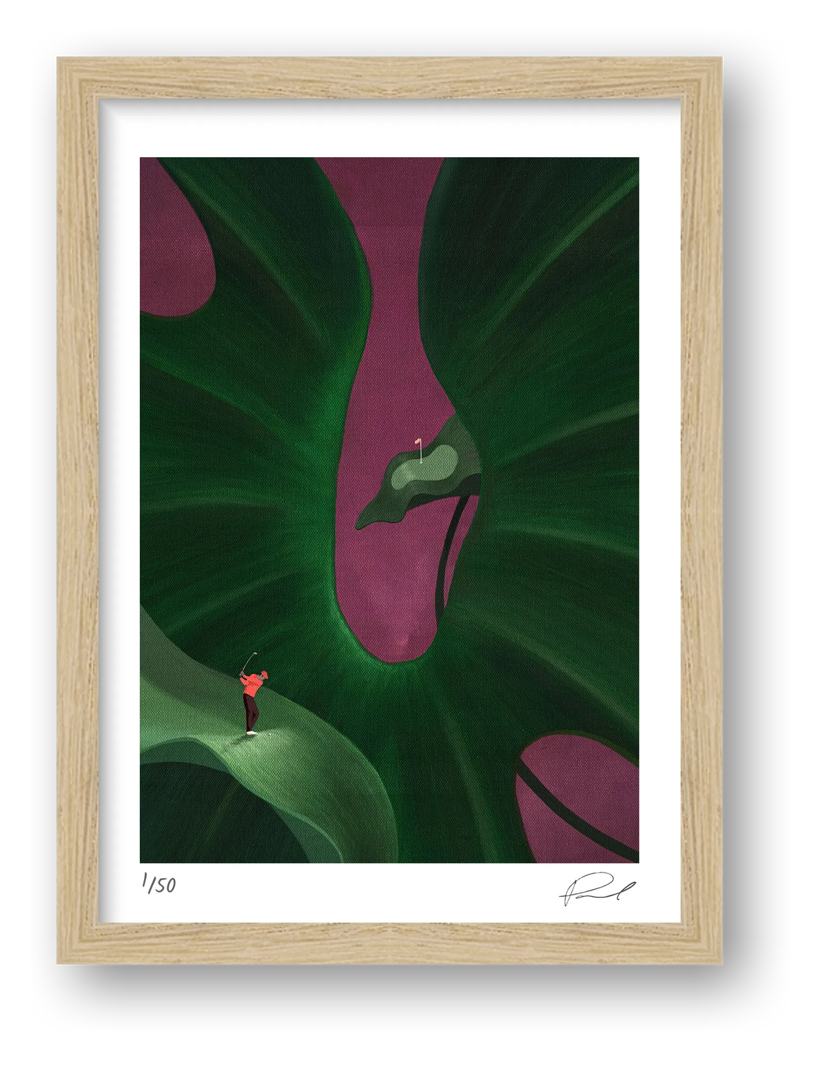 GOLF IS HARD #03 — framed