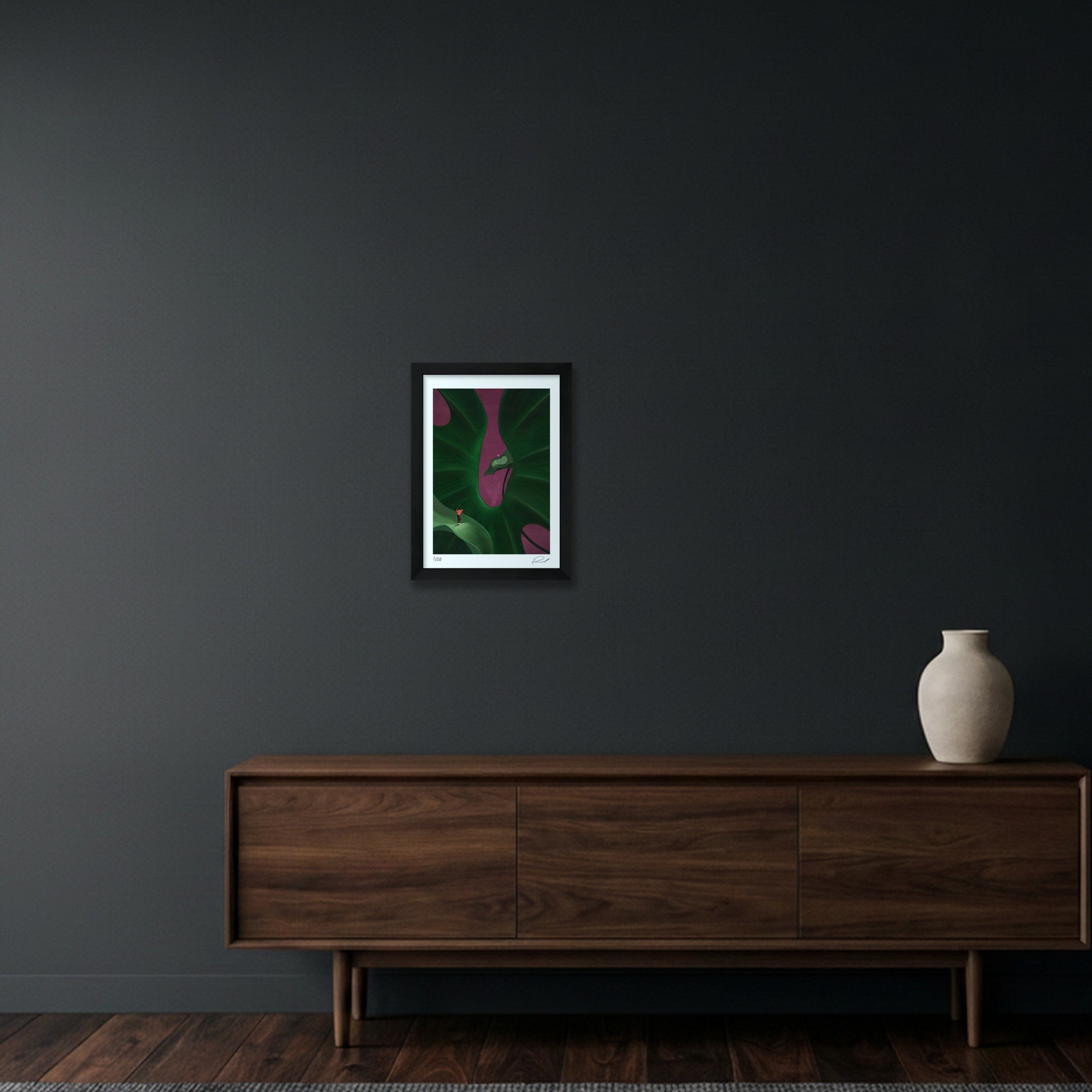 GOLF IS HARD #03 — A4 (21×30cm, 8×12") Black Frame
