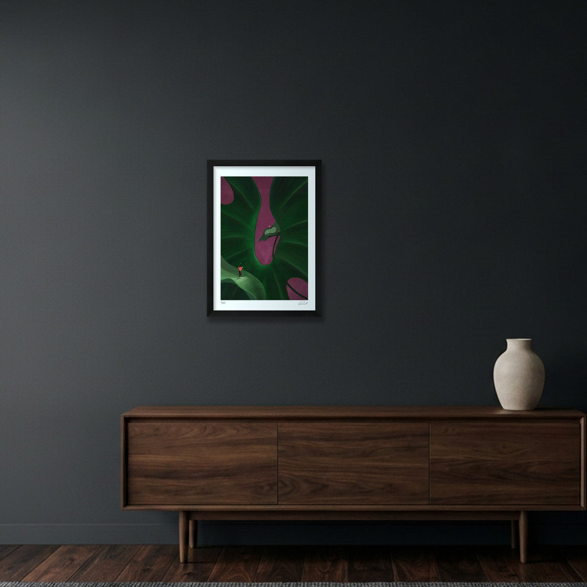 GOLF IS HARD #03 — A3 (30×42cm, 12×17") Black Frame