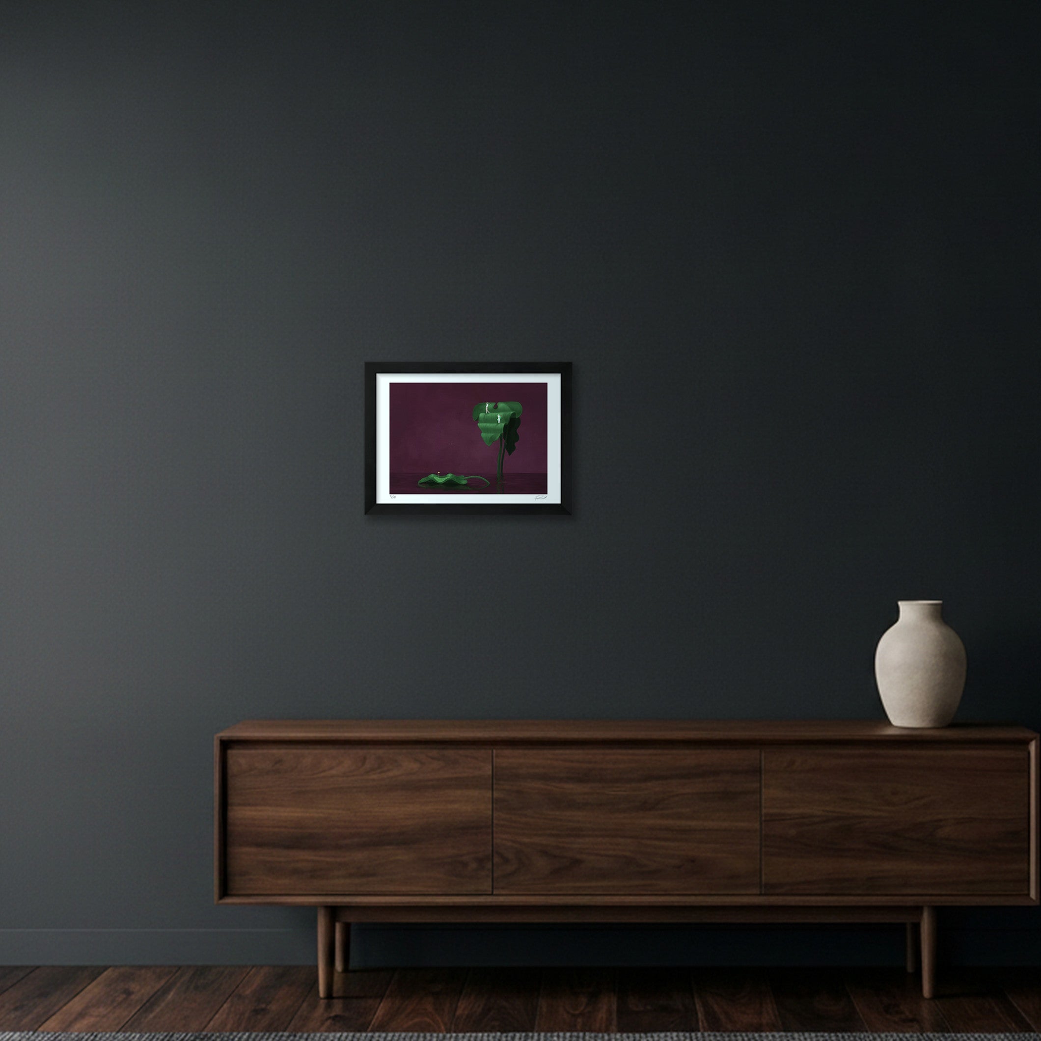 GOLF IS HARD #05 — A4 (30×21cm, 12×8") Black Frame
